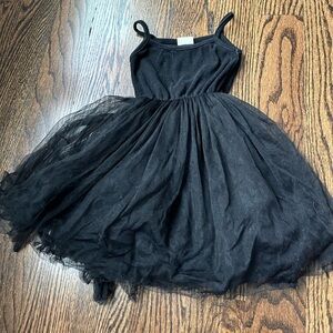 Spaghetti strap black dress ideal for Halloween costume 18-24 months